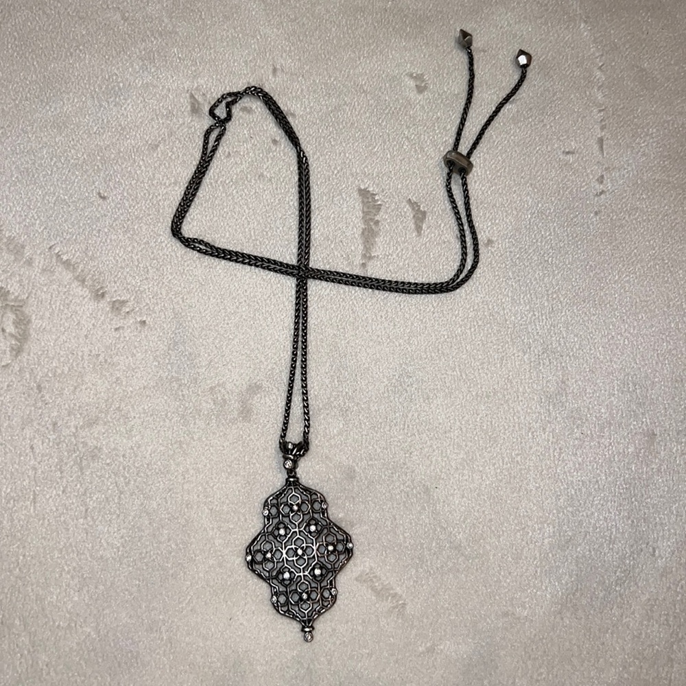 Kendra Scott Vintage Silver Necklace